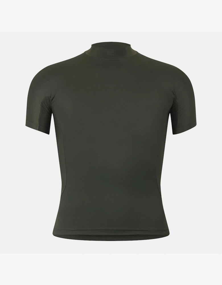 Mens Short Sleeve Performance Breathable Gym Top