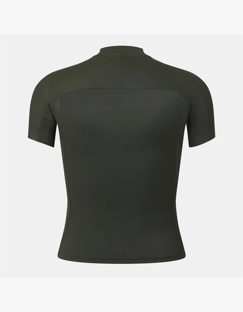 Mens Short Sleeve Performance Breathable Gym Top