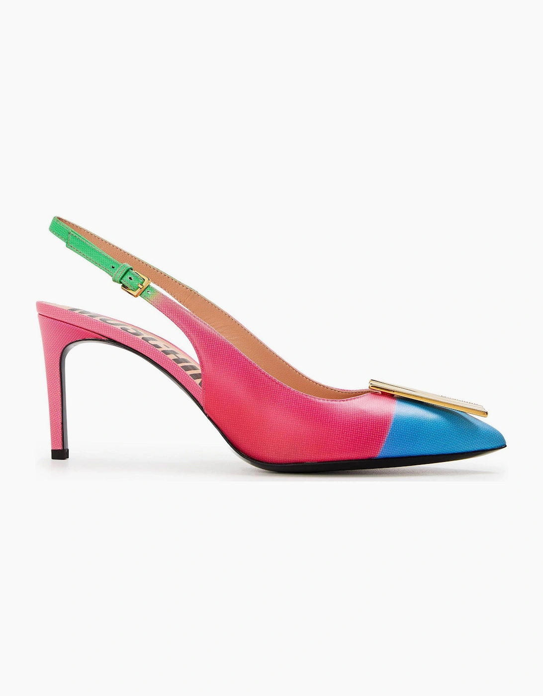 Moschino Women's Multi Stiletto Court Shoes - Size 5.5