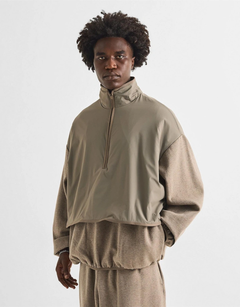 Mens Quarter Zip Fleece