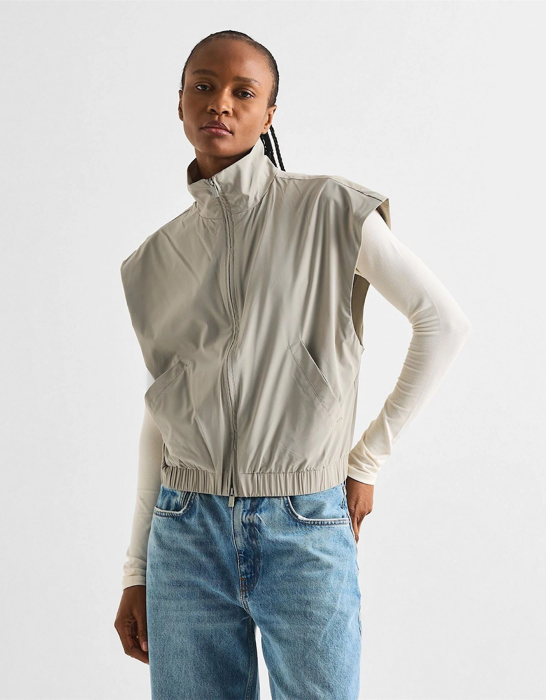 Womens Strappy Crop Top