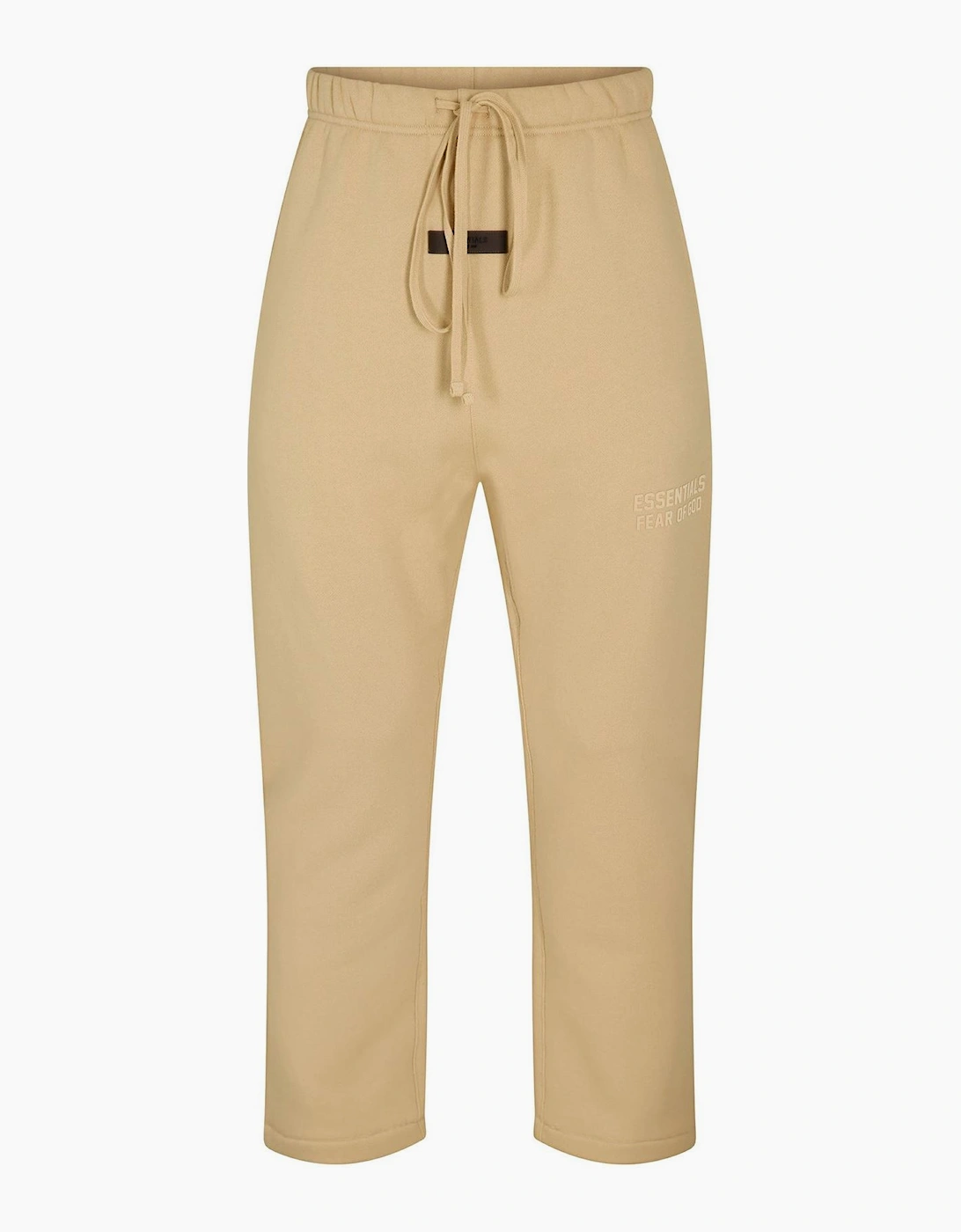 Fear Of God Essentials Men's Cream/Brown Slim Fit Jogging Bottoms - Size Regular/40