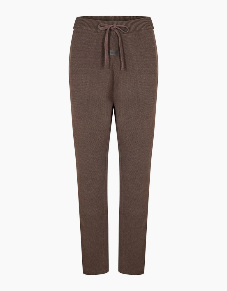 Womens Lounge Pants Open Hem Fleece Jogging Bottoms