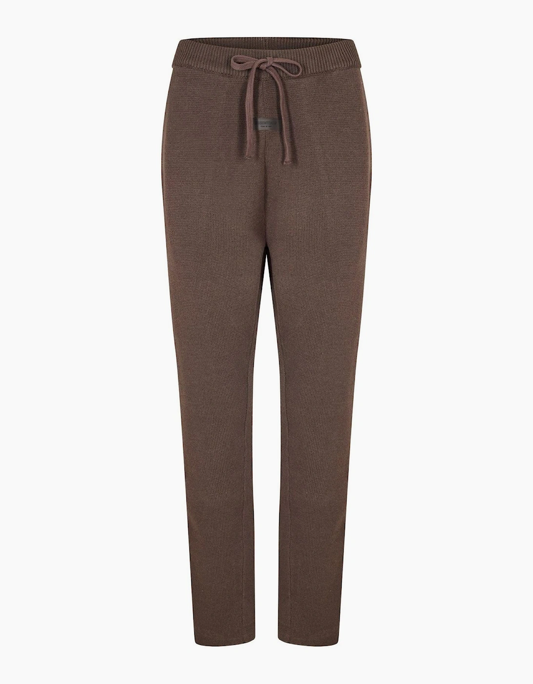 Fear Of God Essentials Fear Of God Essentials Women's Womens Lounge Pants Open Hem Fleece Jogging Bottoms - Black