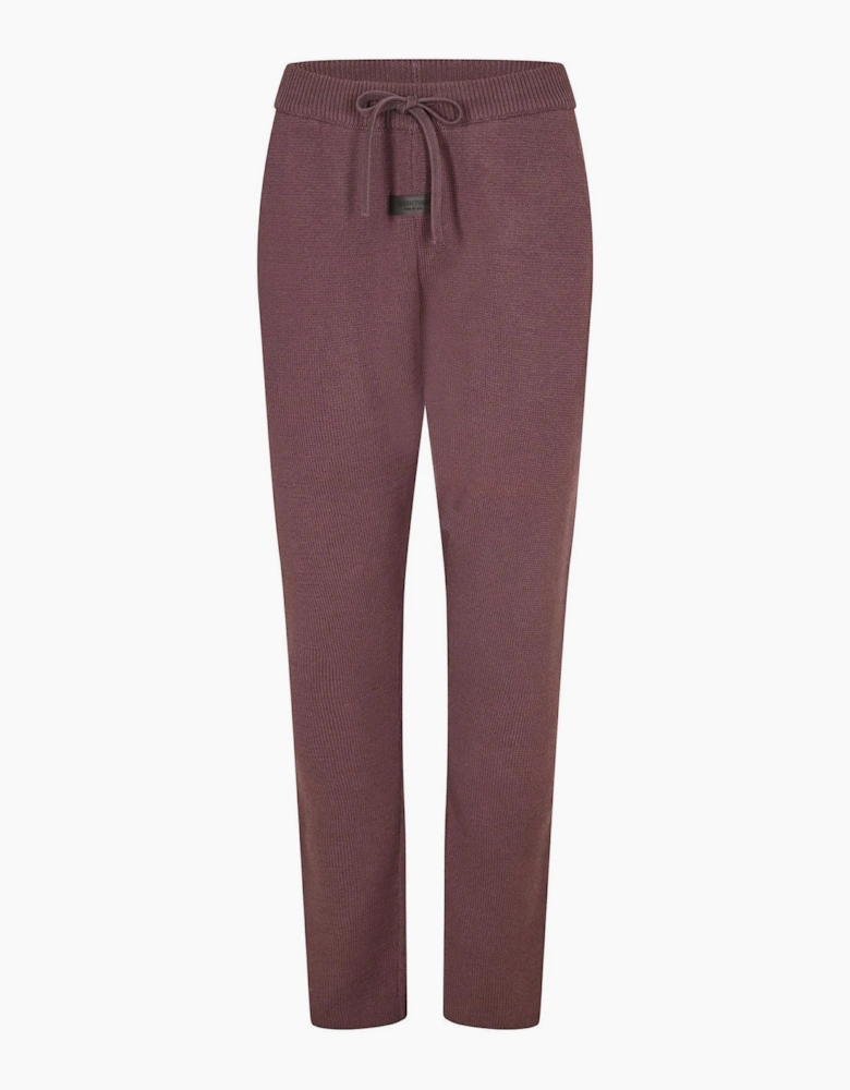 Womens Lounge Pants Open Hem Fleece Jogging Bottoms