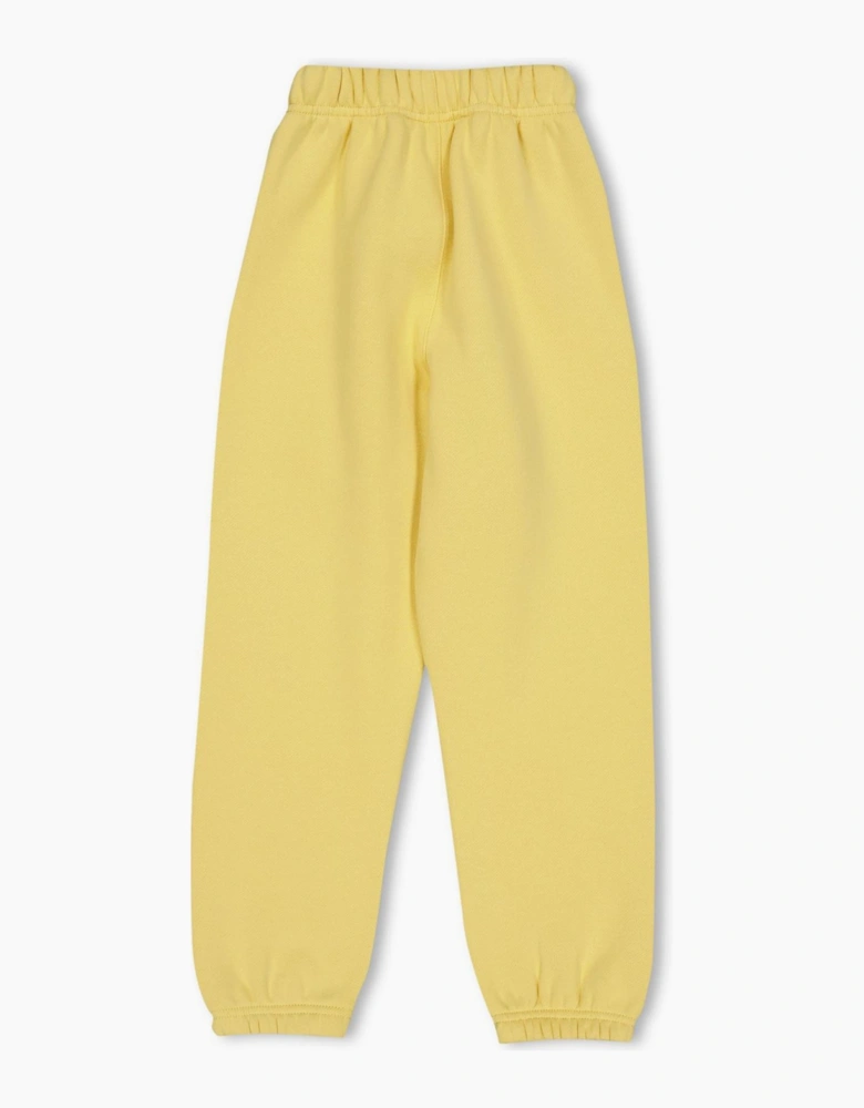 Unisex Kids Closed Hem Fleece Jogging Bottoms