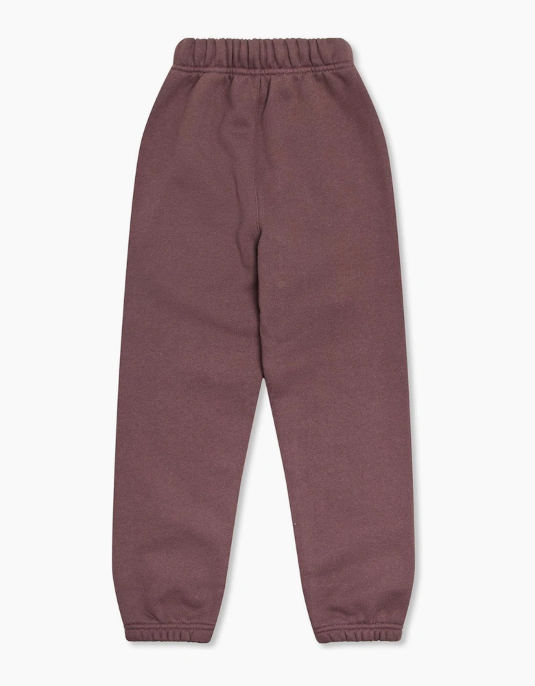 Unisex Kids Closed Hem Fleece Jogging Bottoms