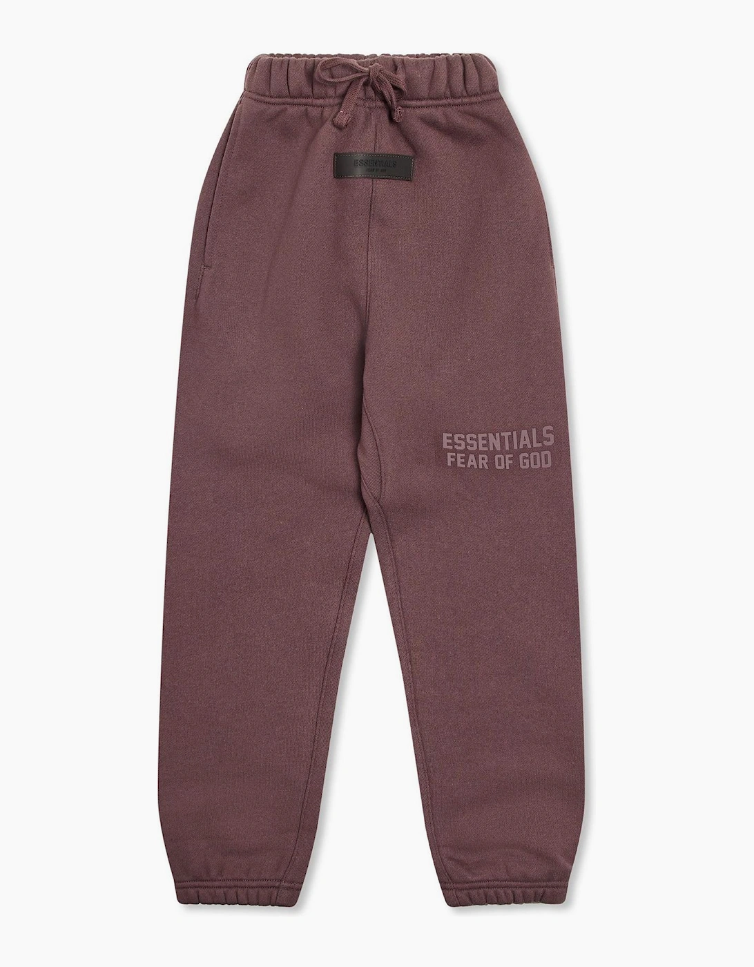 Unisex Kids Closed Hem Fleece Jogging Bottoms