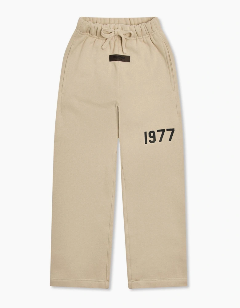 Kids Relaxed Sweatpant Closed Hem Fleece Jogging Bottoms