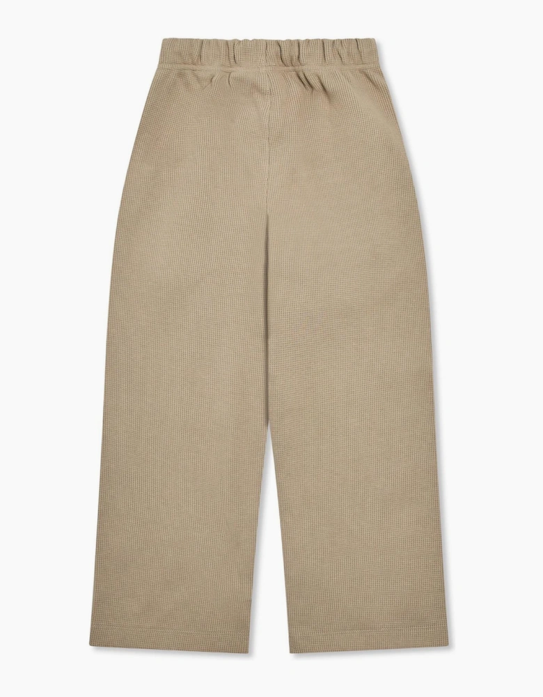 Unisex Kids Relaxed Closed Hem Fleece Jogging Bottoms