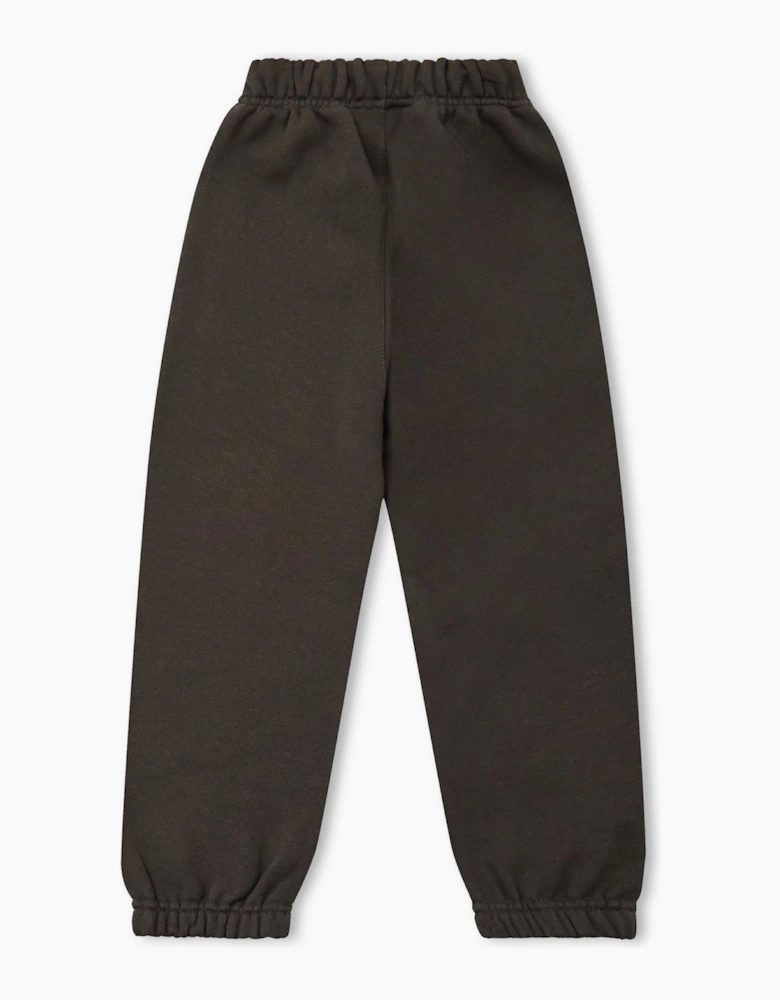 Unisex Kids Closed Hem Fleece Jogging Bottoms