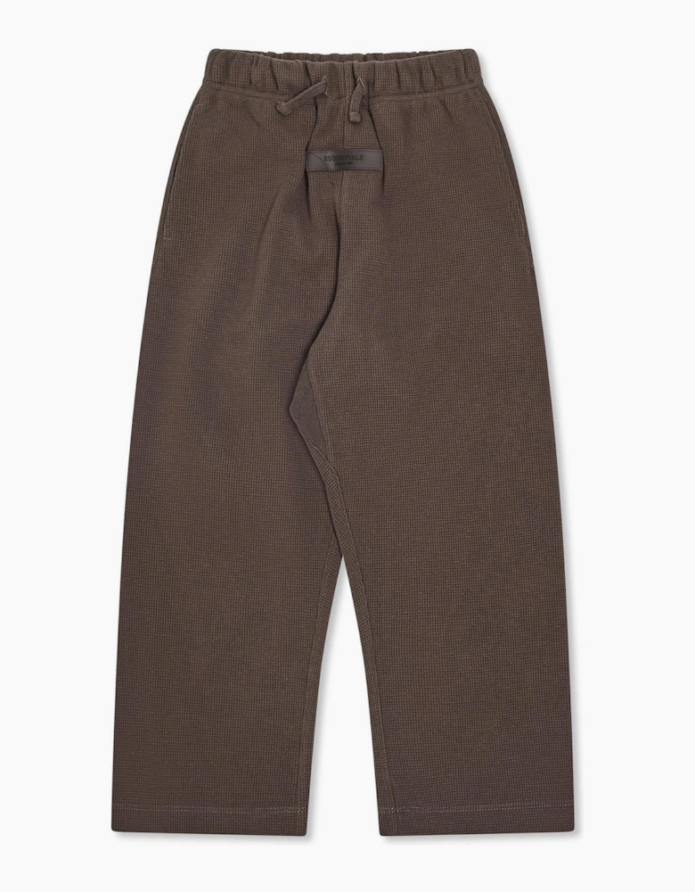 Unisex Kids Relaxed Closed Hem Fleece Jogging Bottoms