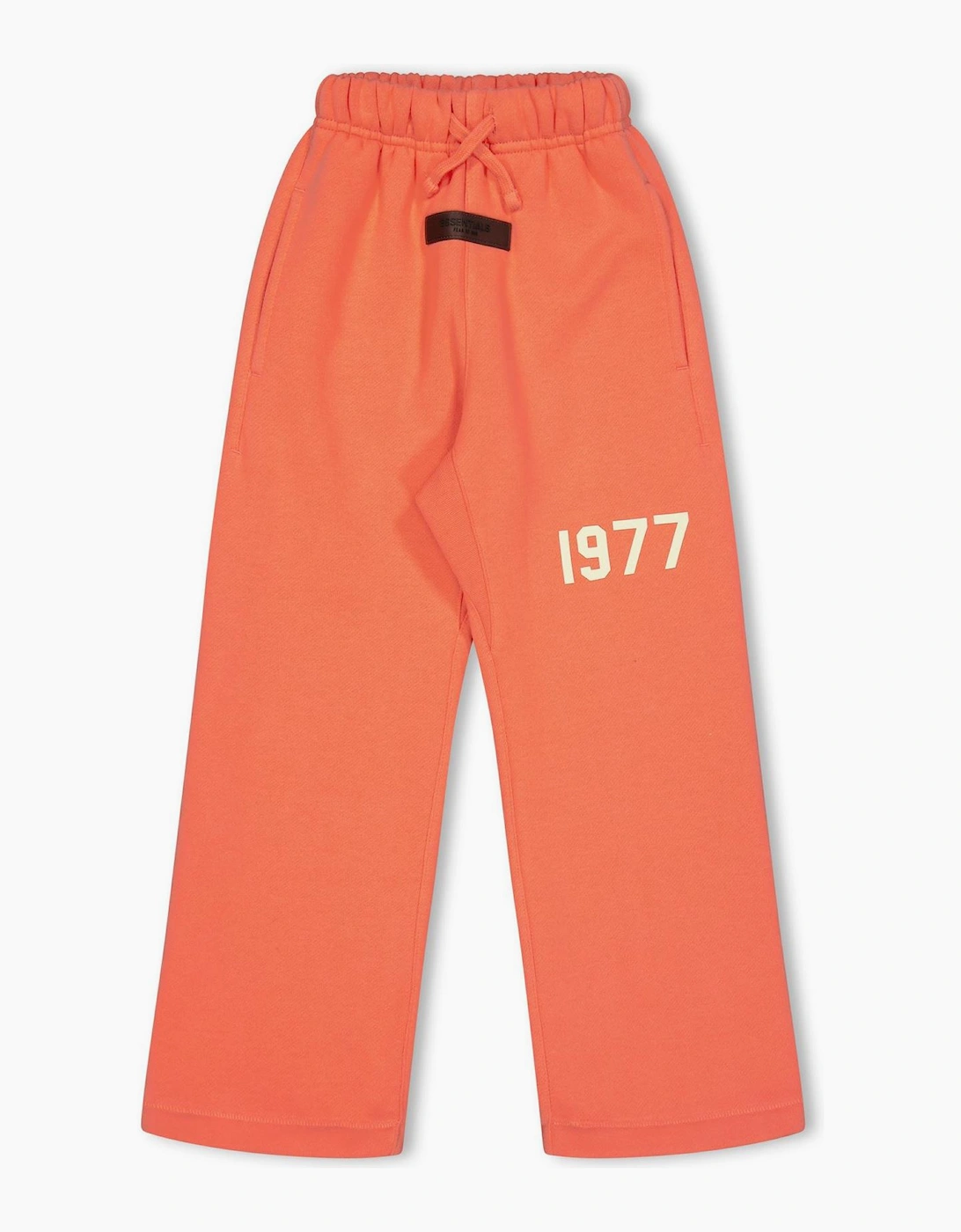 Unisex Kids Relaxed Sweatpant Closed Hem Fleece Joggers, 3 of 2