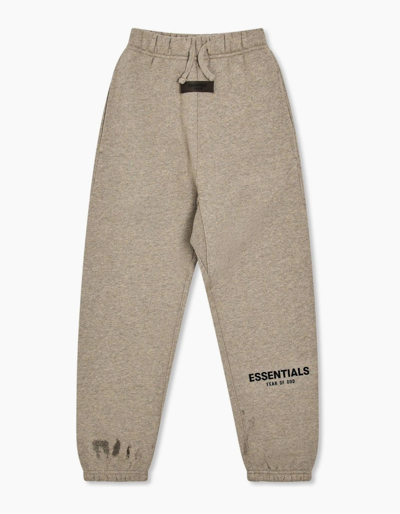 Unisex Kids Closed Hem Fleece Jogging Bottoms