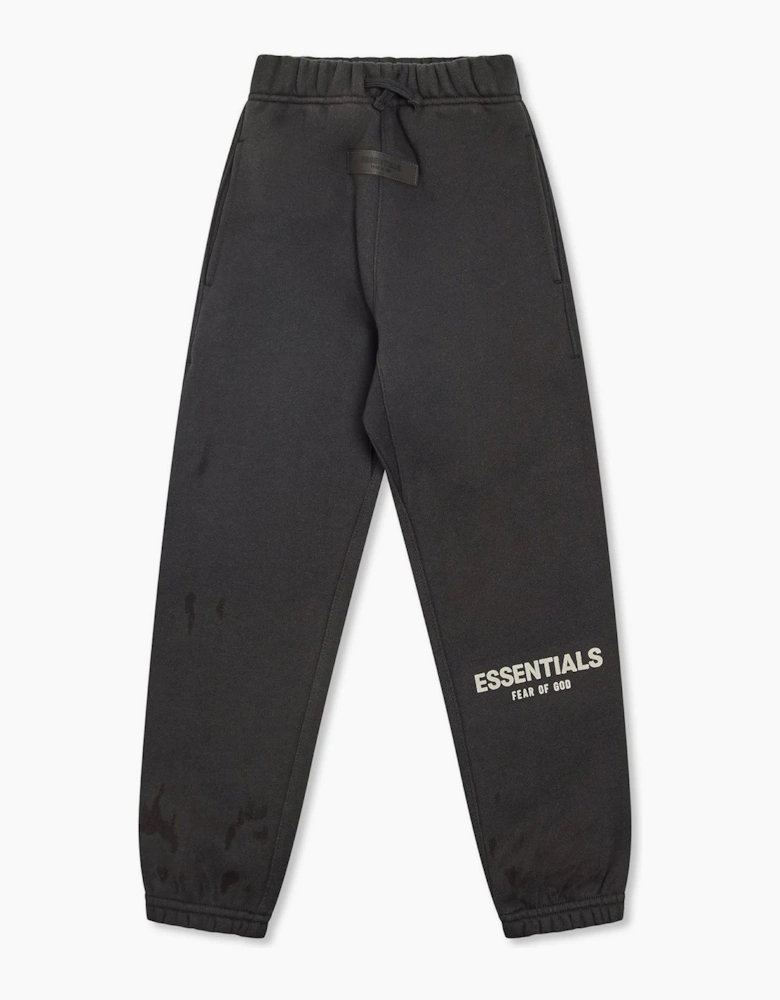 Unisex Kids Closed Hem Fleece Jogging Bottoms