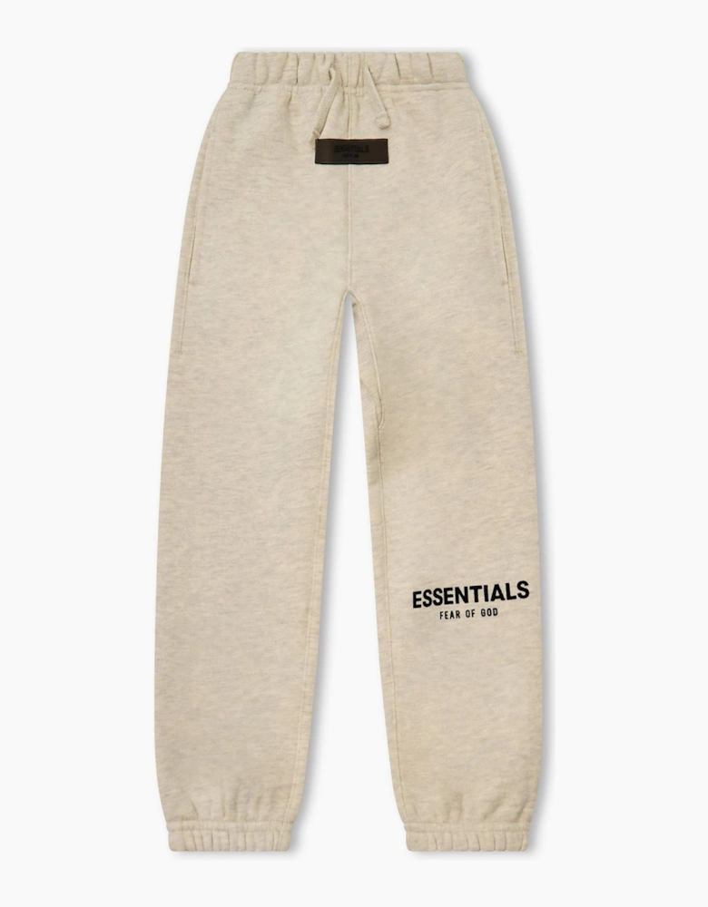 Unisex Kids Closed Hem Fleece Jogging Bottoms