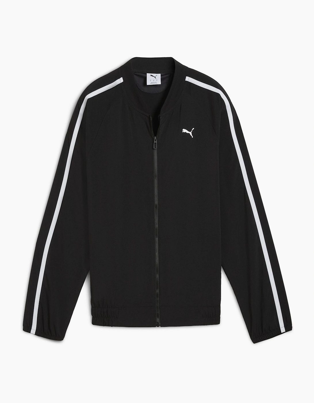 Floral Ribbon Woven Full Zip Tracksuit Top