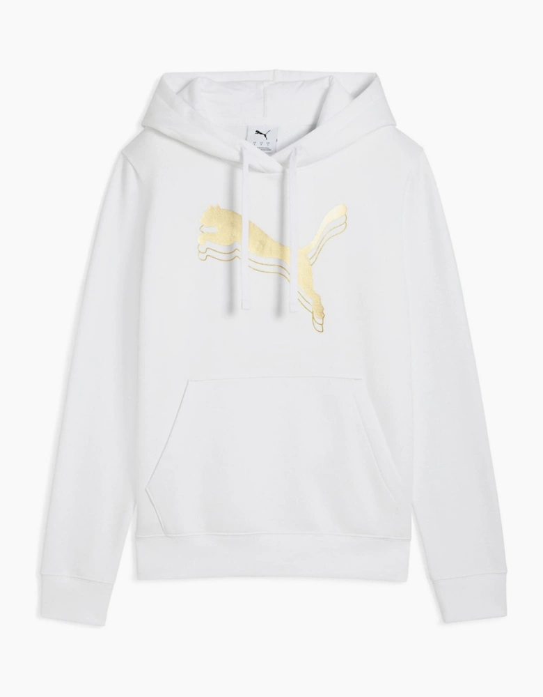 Metallic Overhead Tech Fleece Hoodie