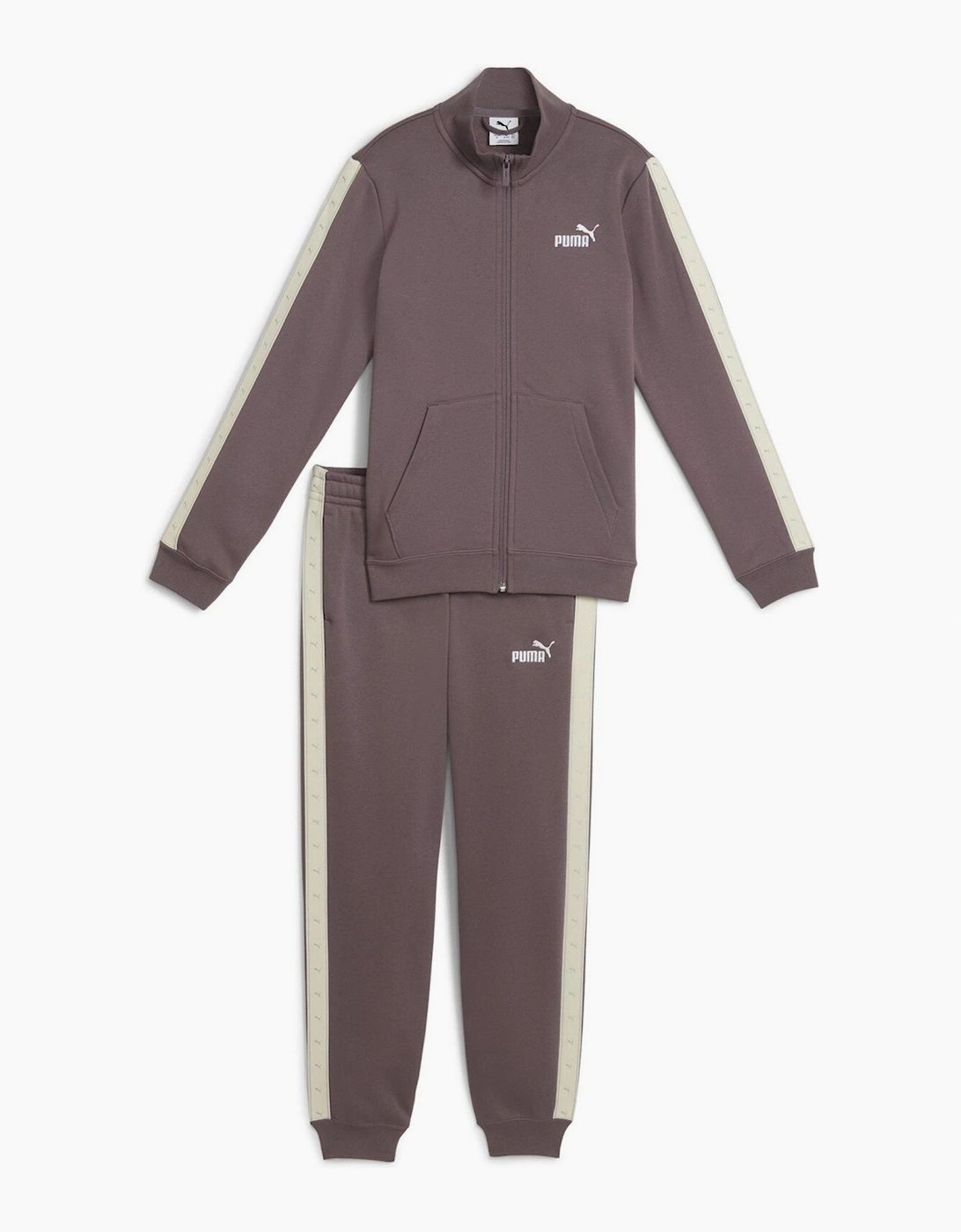Kids Tape Full Zip Fleece Tracksuit, 3 of 2