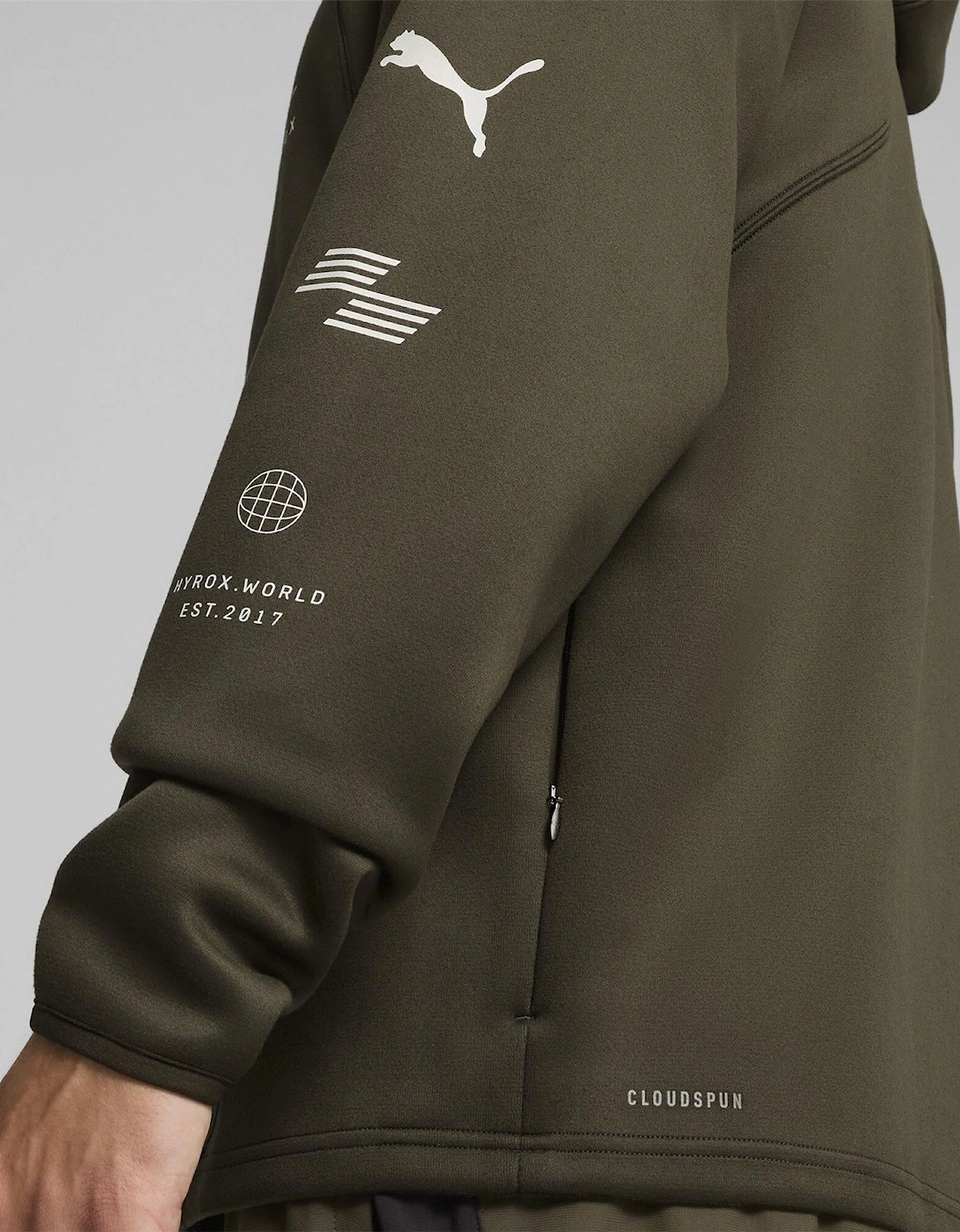 Mens Hyrox X Cloudspun Techbl Jacket Training