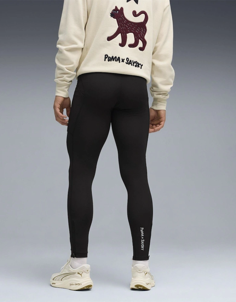 X Saysky Fleece Performance Running Tights