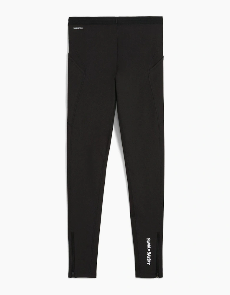 X Saysky Fleece Performance Running Tights