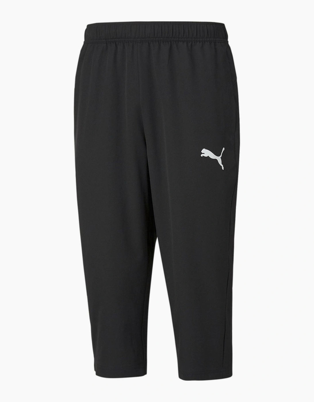 Puma Men's Black Active Woven Three Quarterpants Tracksuit Bottom - Size 35/34/32/40/Regular