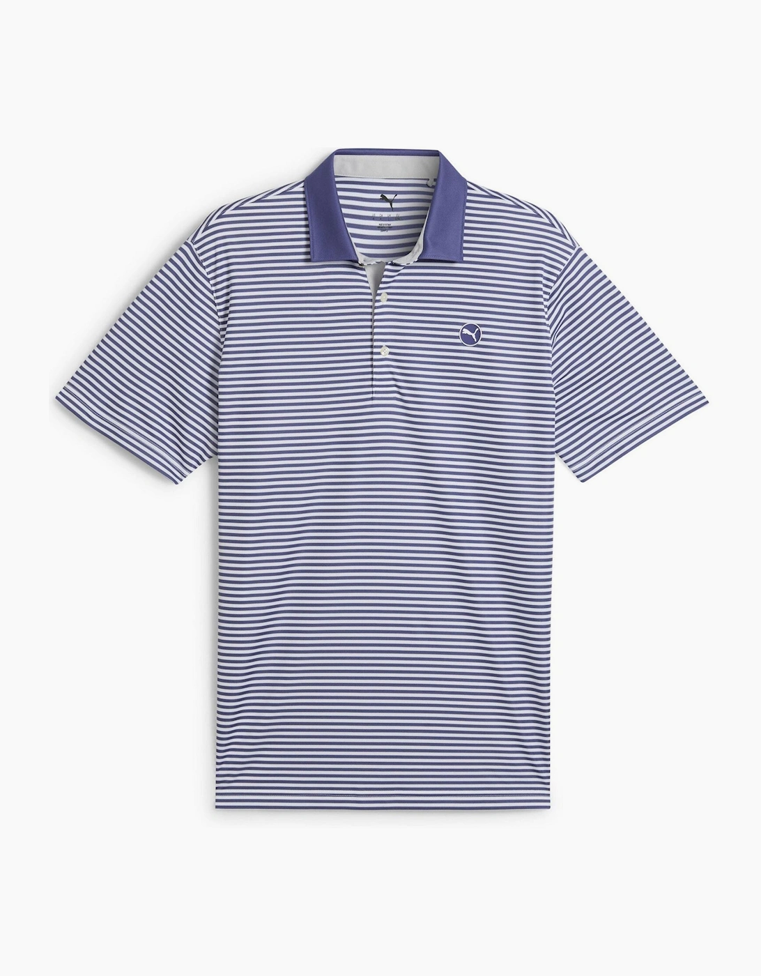 Pure 2.0 Striped Short Sleeve Performance Polo Shirt, 3 of 2