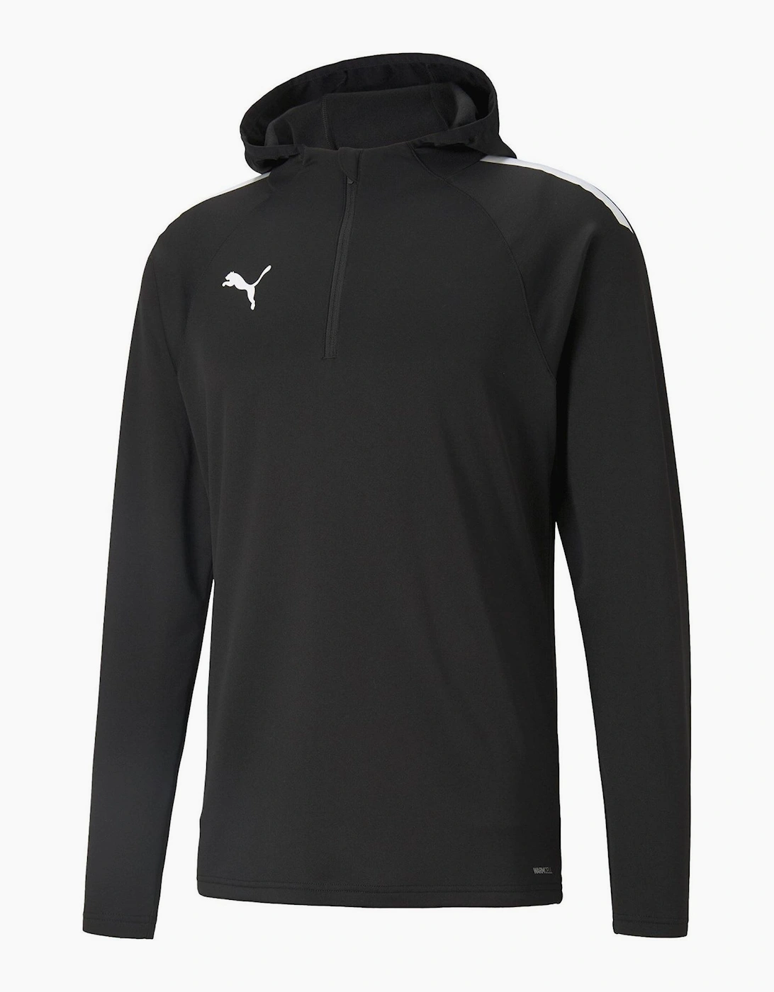Mens Teamliga Training Fleece Hoody, 3 of 2