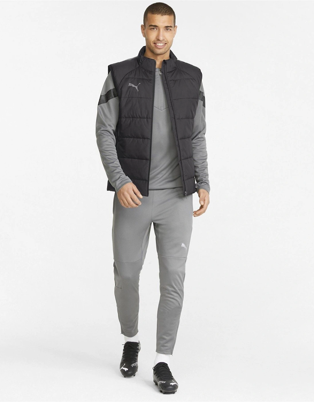 Mens Teamliga Vest Jacket Gilet