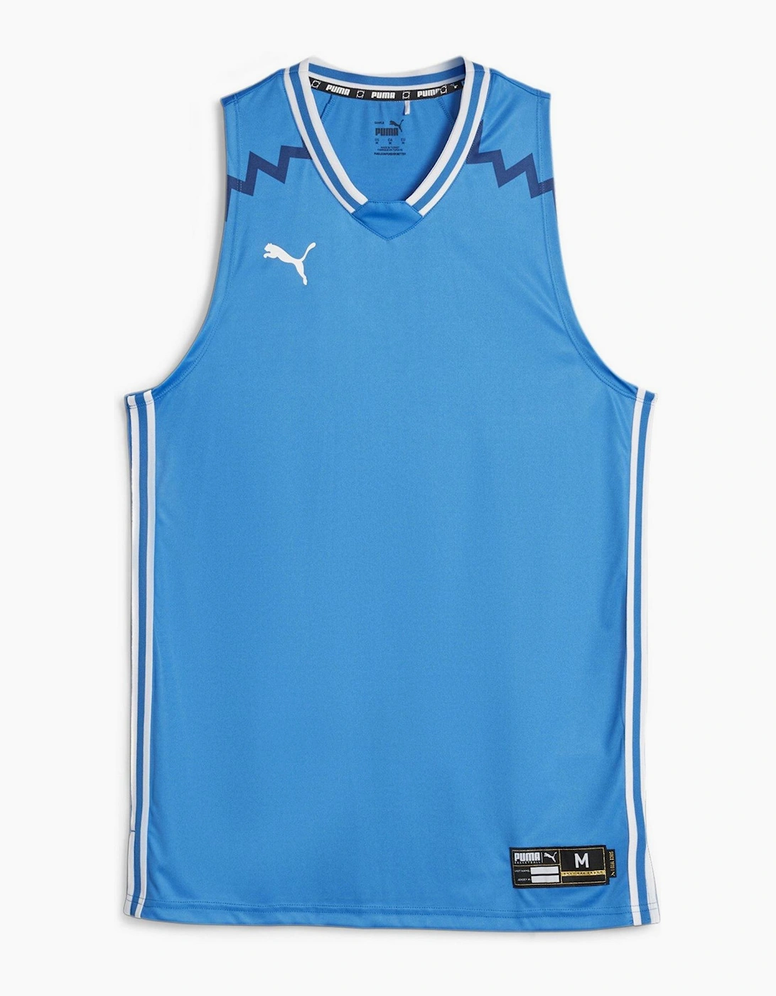 Puma Puma Men's Hoops Team Game Performance Basketball Jersey - Blue