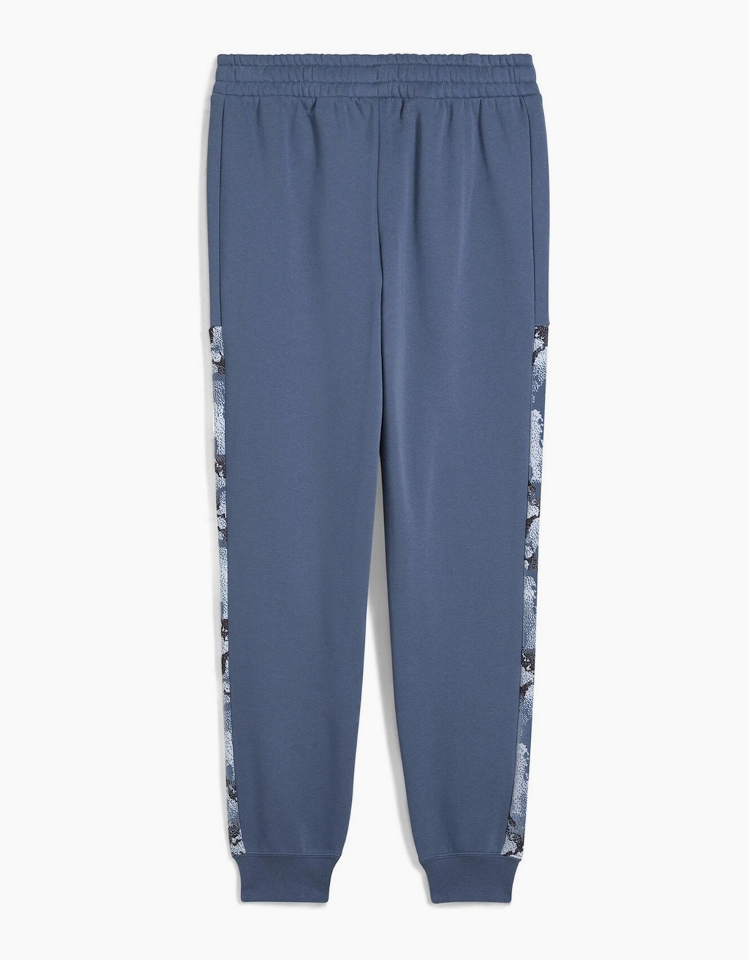 Camo Fleece Closed Hem Jogging Bottoms