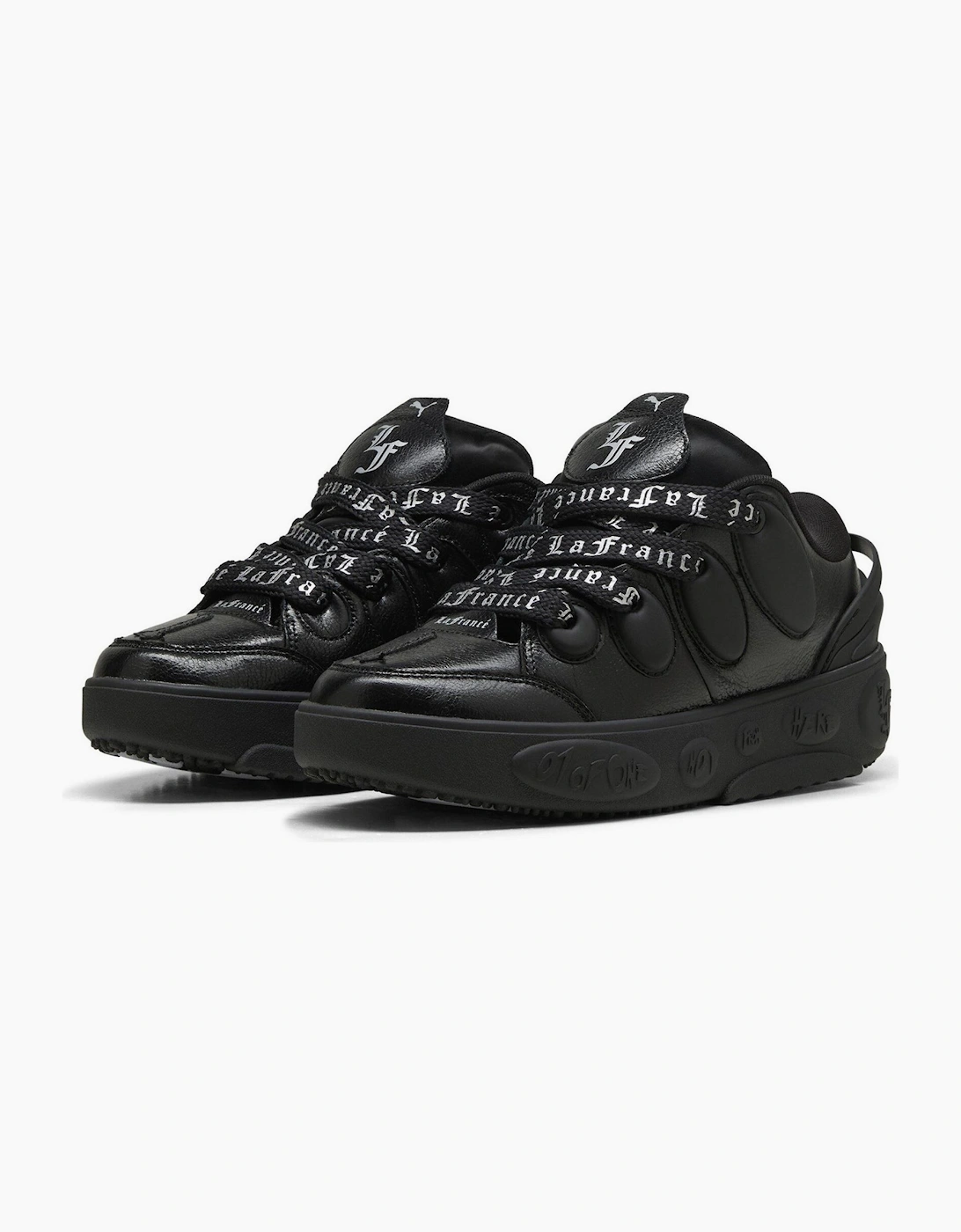 La France Chrome Chunky Trainers