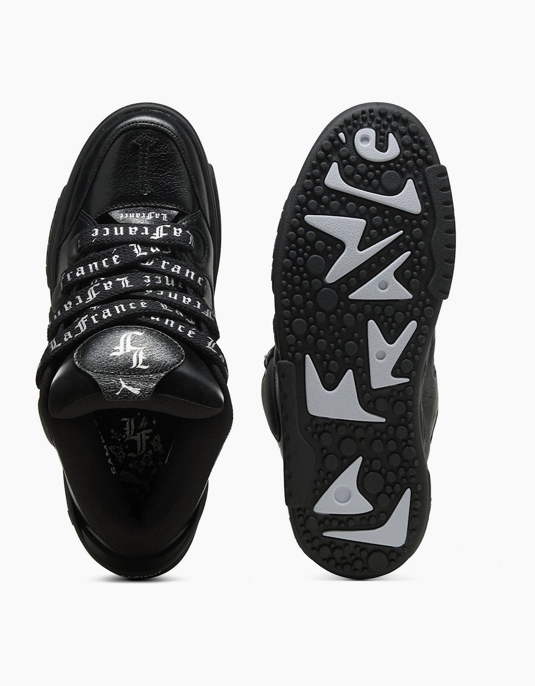 La France Chrome Chunky Trainers