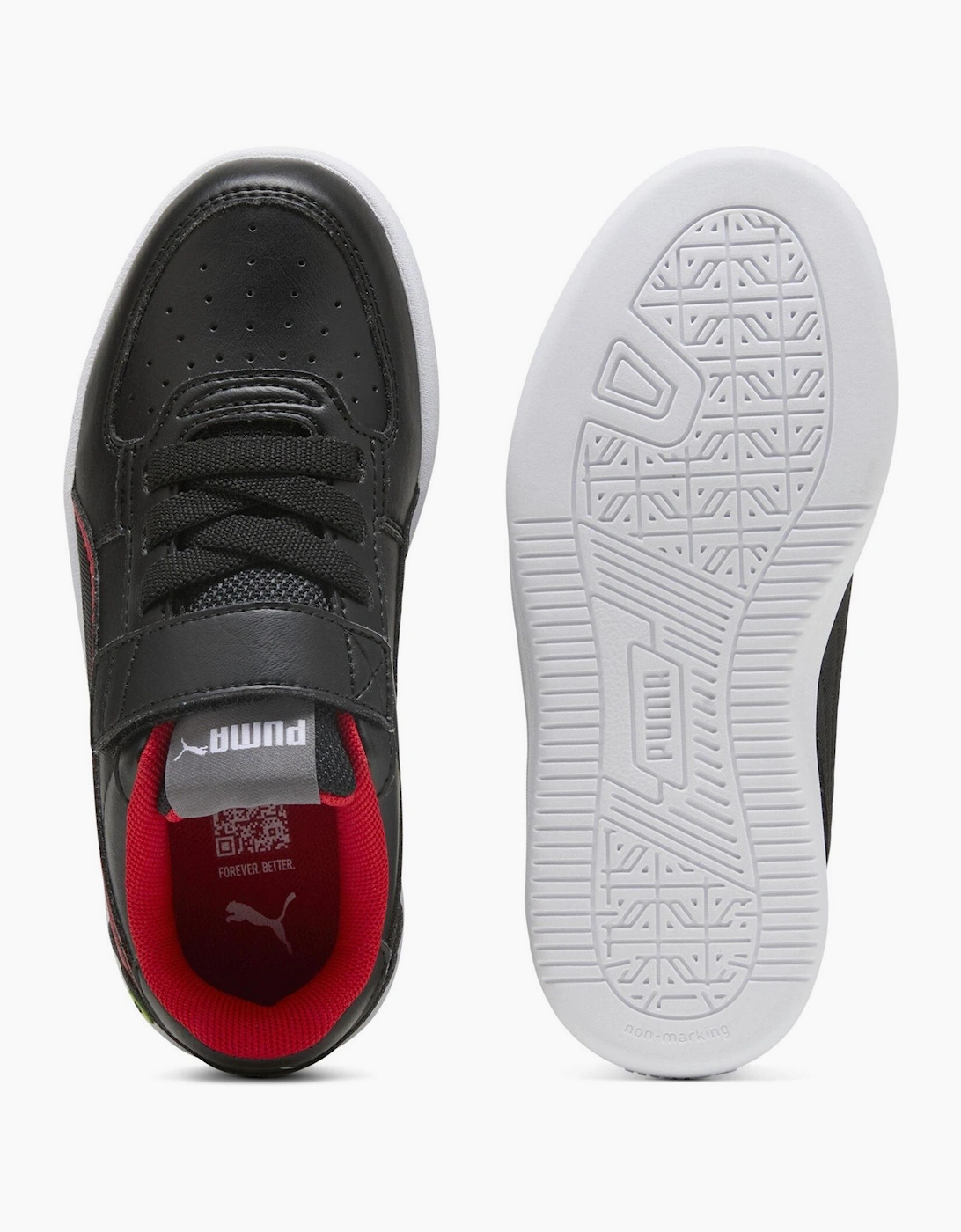 Kids Ferrari Caven 2.0 Low Top Trainers