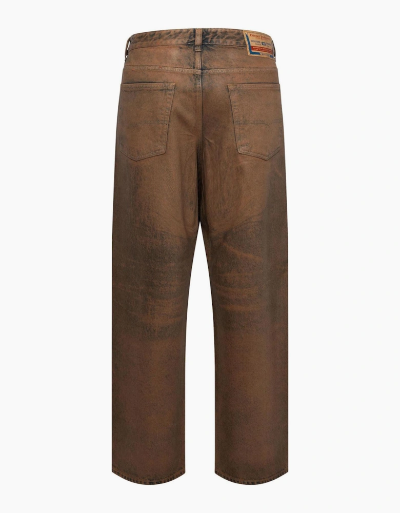 2001 D Macro Wide Leg Jeans