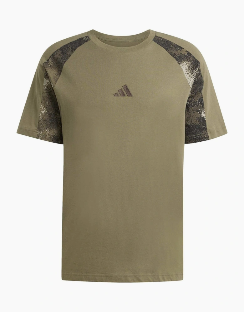 Camo Print T-Shirt