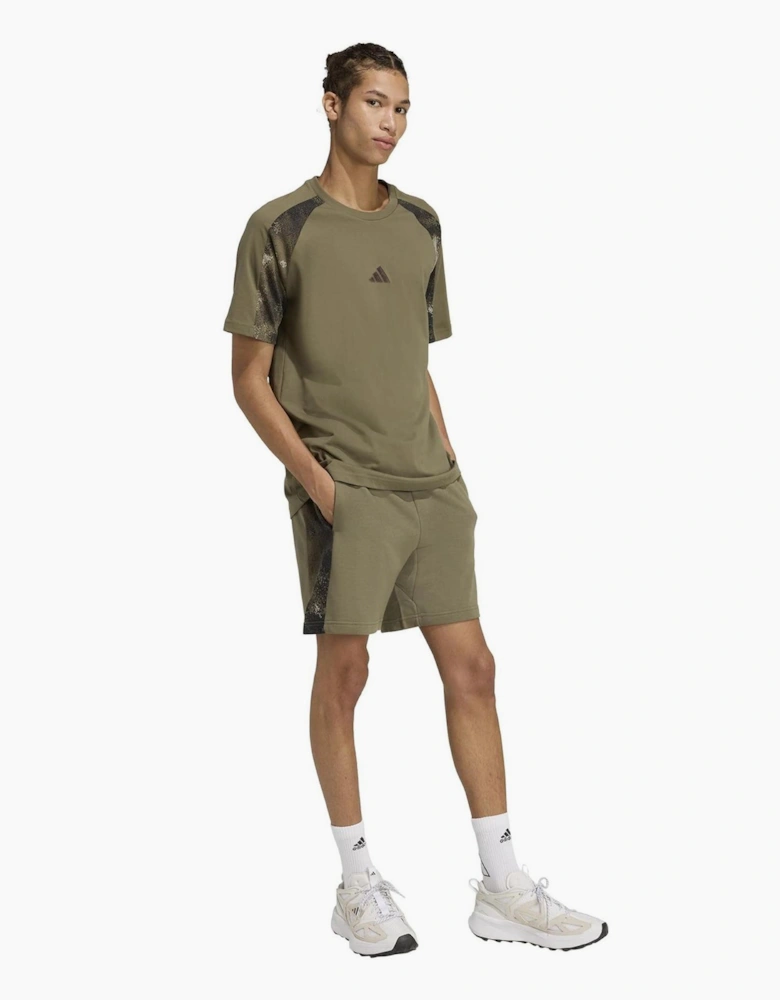 Camo Print T-Shirt