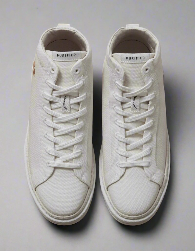 Abaca (High) - Ecru / White