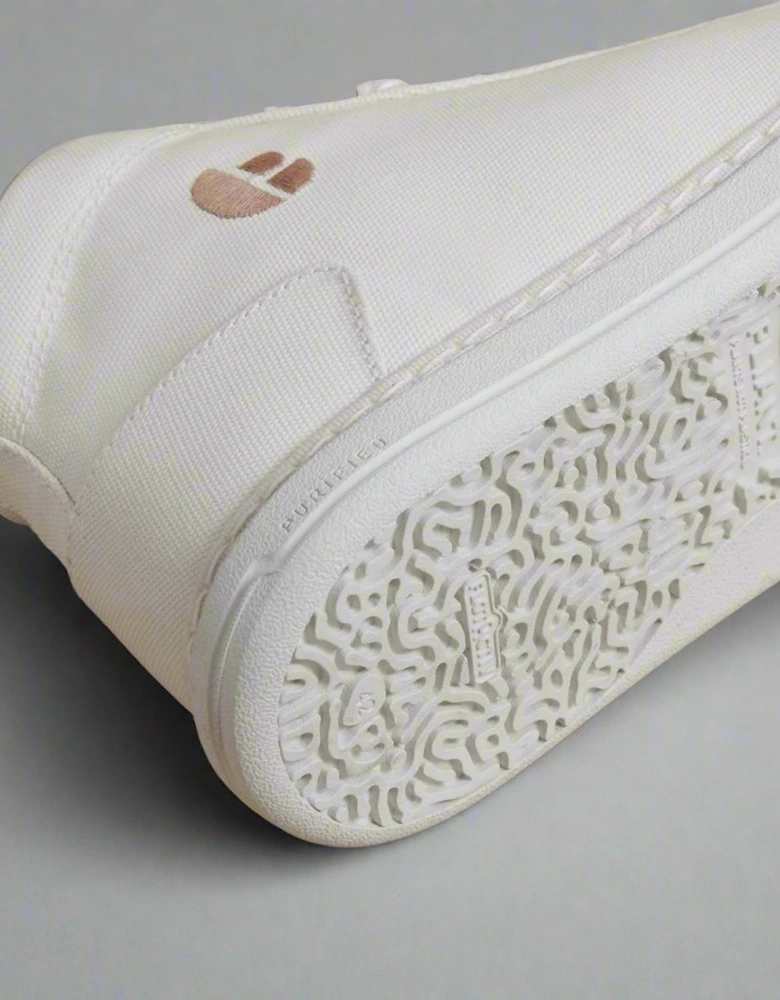 Abaca (High) - Ecru / White