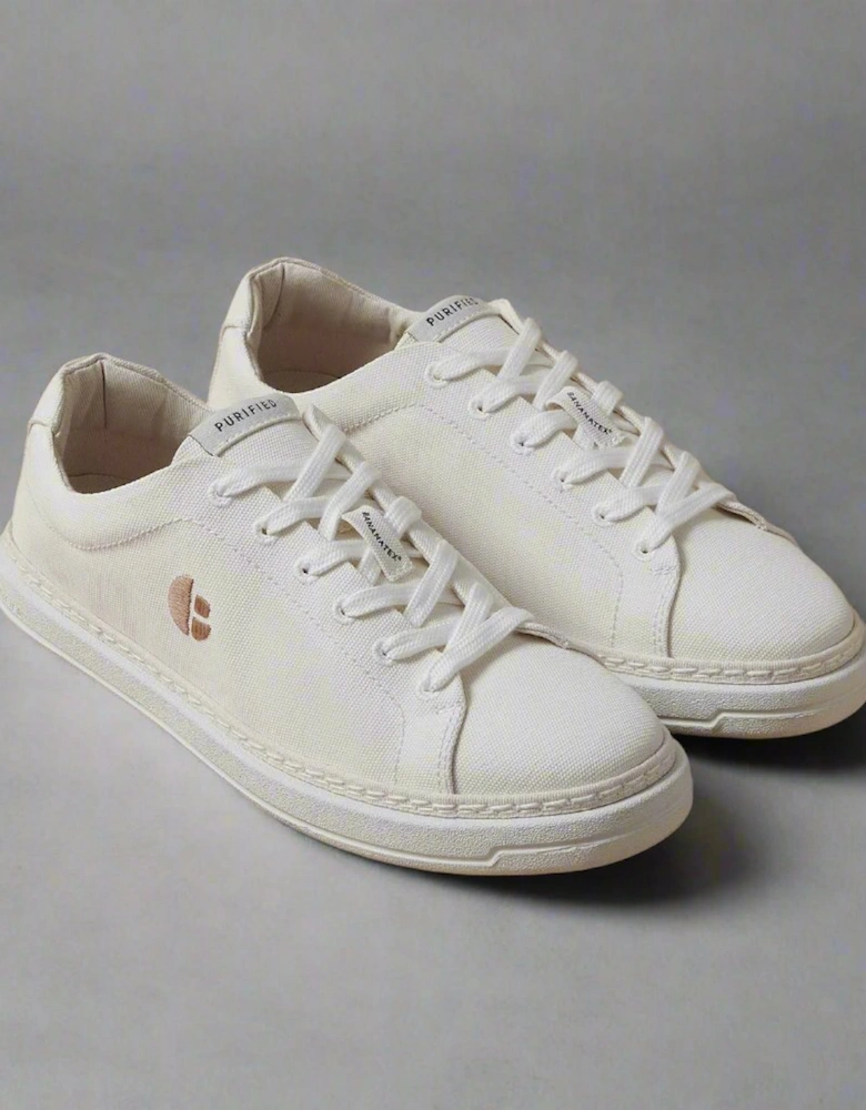 Abaca (Low) - Ecru / White