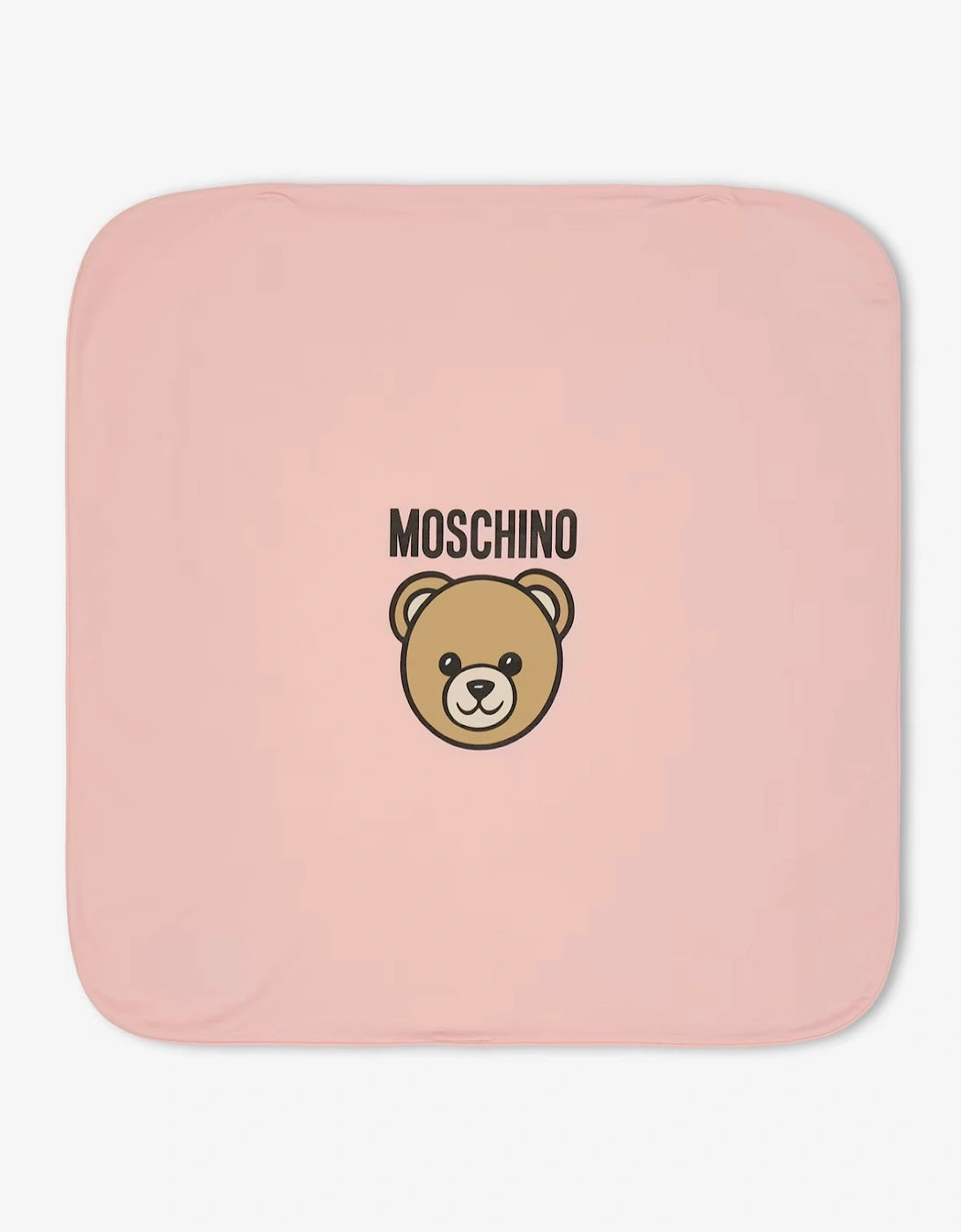 MOSCHINO BABY PINK BLANKET MUB00O