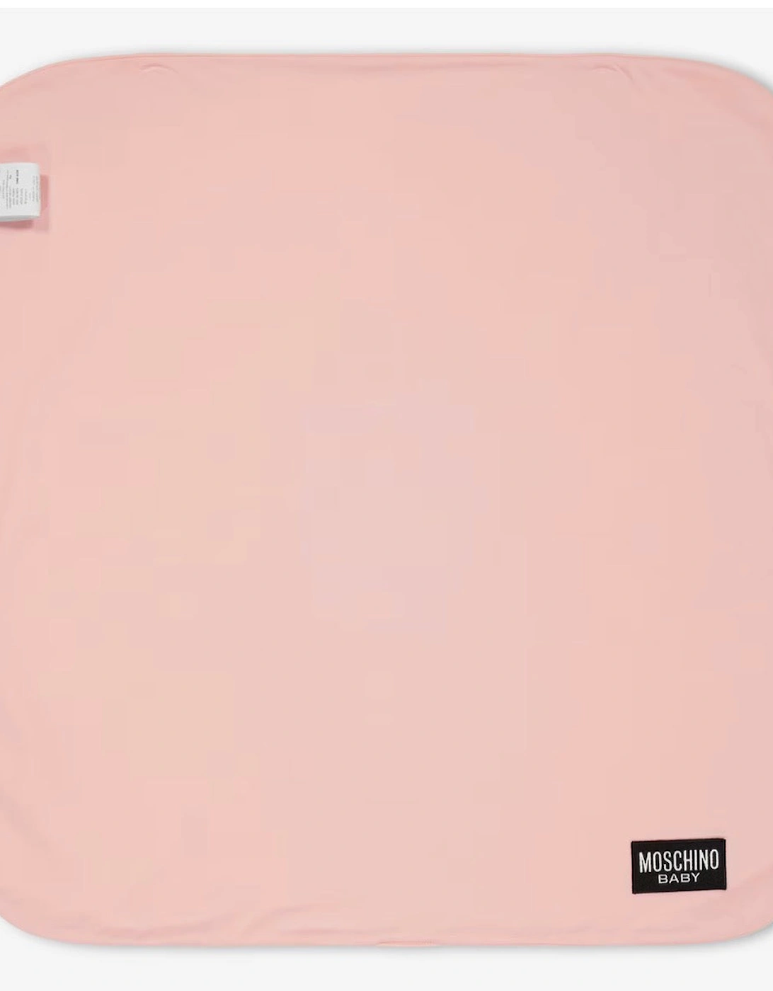 MOSCHINO BABY PINK BLANKET MUB00O