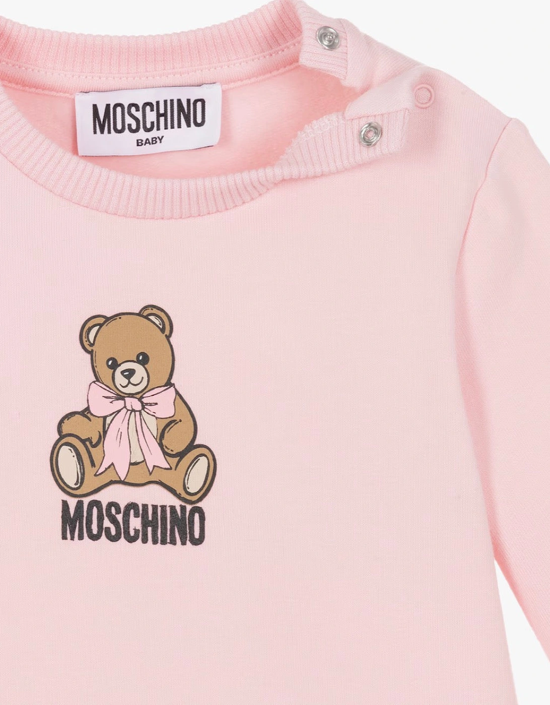 MOSCHINO BABY/ TODDLER GIRL SUGER ROSE DRESS MBV0BK