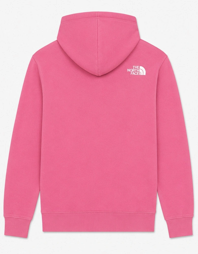 The North Face Men's Standard Half Dome Pullover Hoodie in Rose Pink
