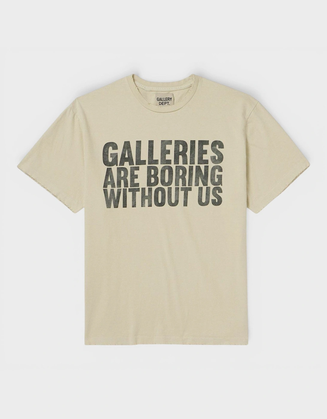 Boring Logo Tee Archival White