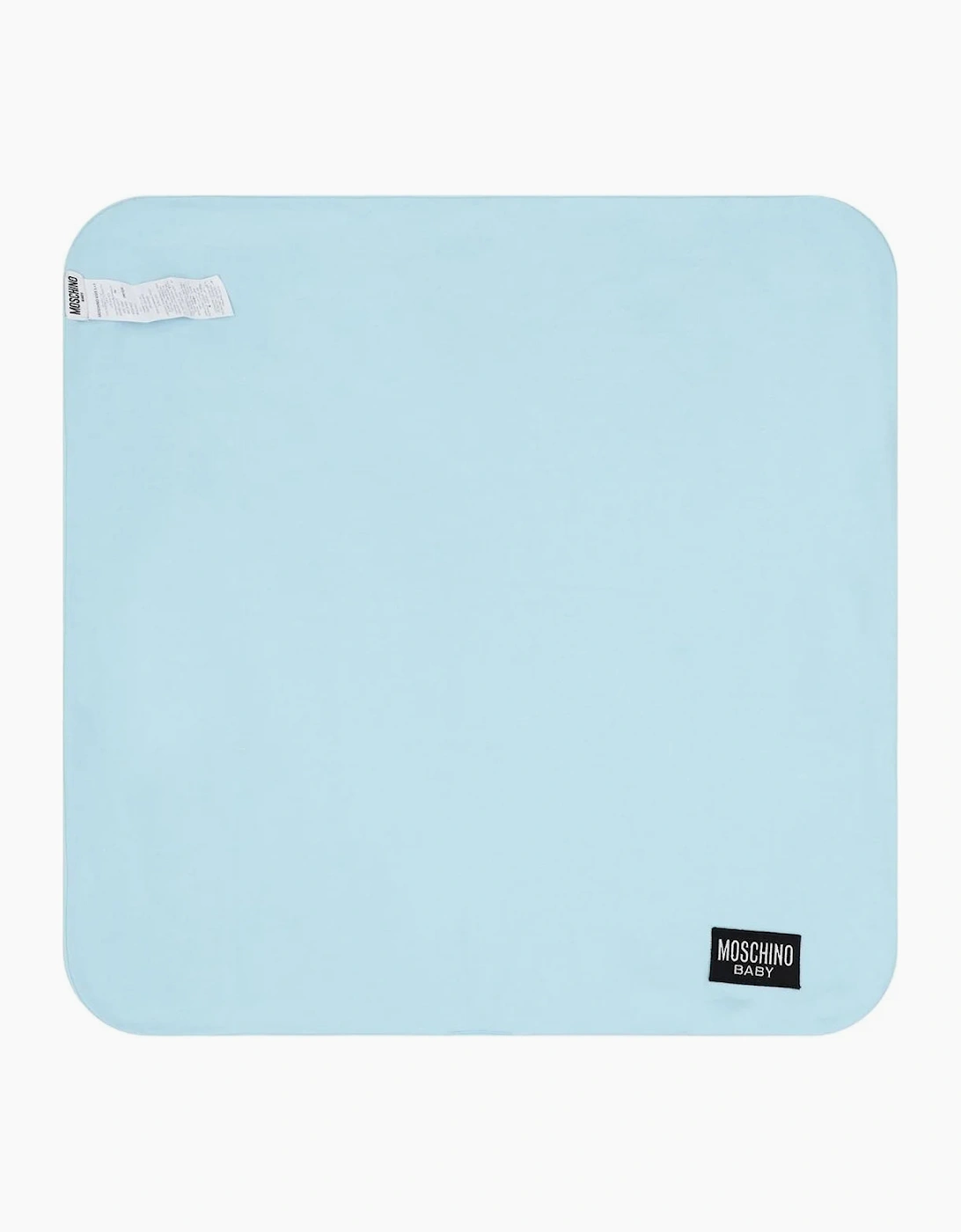 MOSCHINO BABY BOY SKY BLUE BLANKET MUB00O