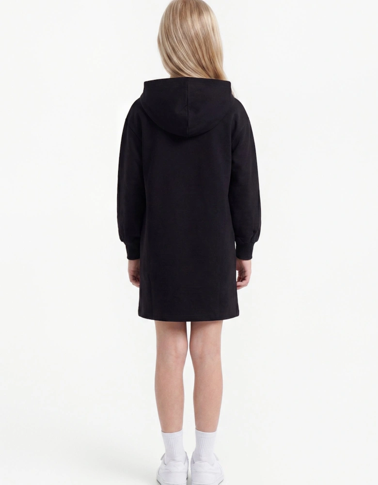 MOSCHINO BLACK HOODIE DRESS HDV0IC