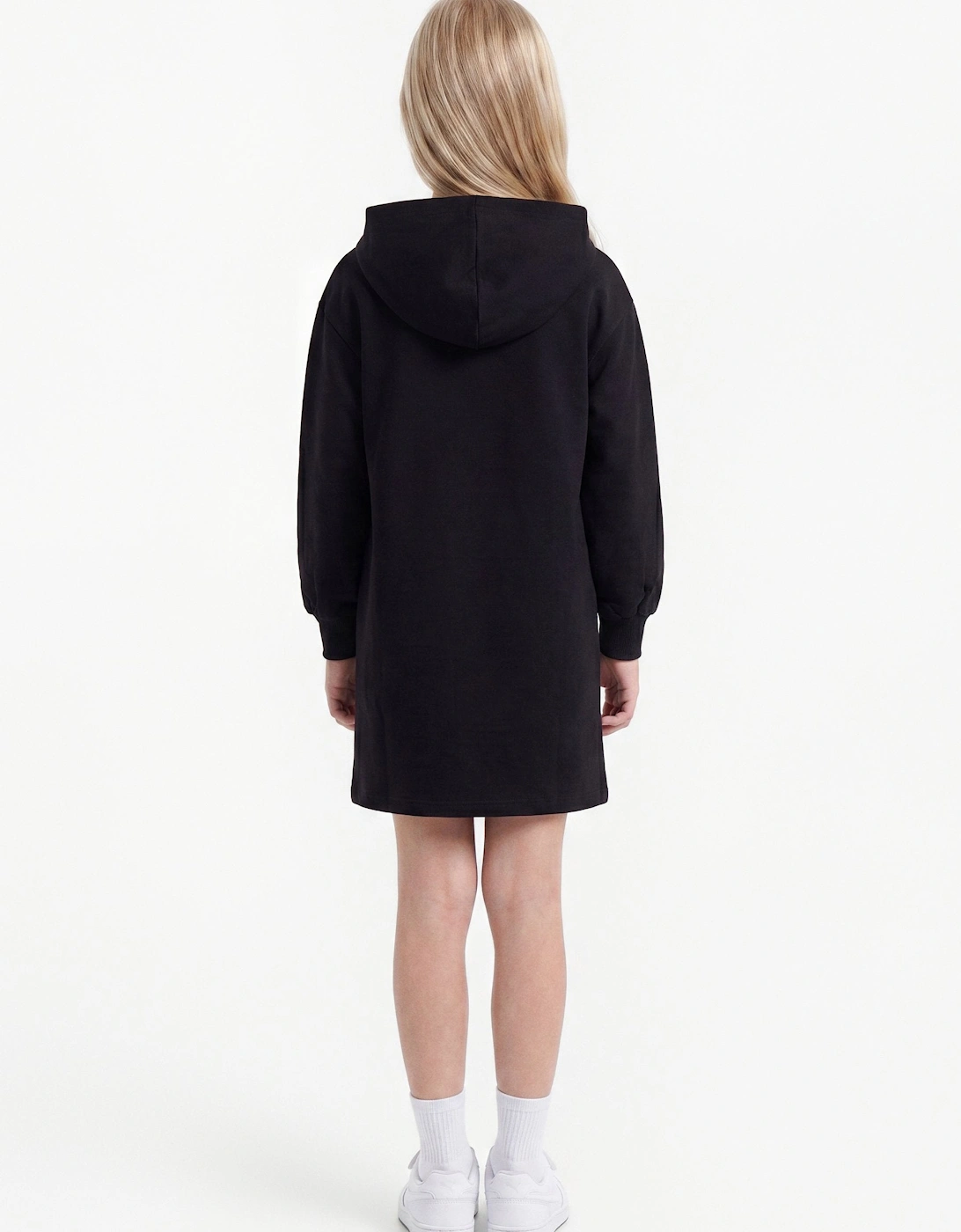 MOSCHINO BLACK HOODIE DRESS HDV0IC