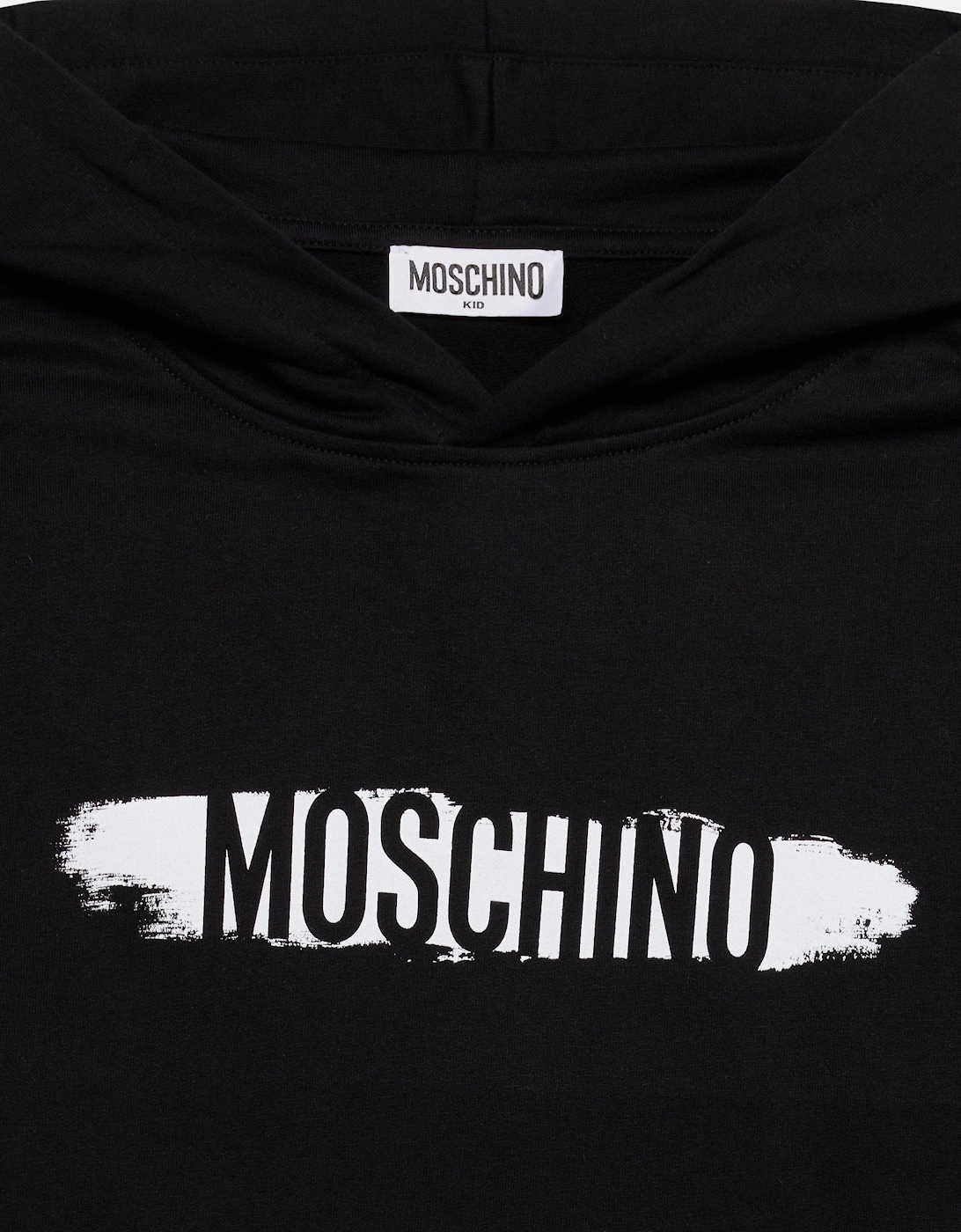 MOSCHINO BLACK HOODIE DRESS HDV0IC